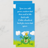 Prins kikker 4 x 9,25 inch (Voorkant / Achterkant)