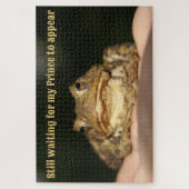 Prins Kikker of pad gewoon wachten Legpuzzel (Verticaal)