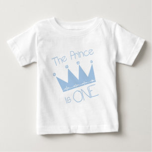 Prins Kroon 1e Verjaardag Tshirts en geschenken