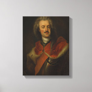 Prins leopold van Dessau Canvas Afdruk