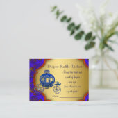 Prins Luier Raffle Tickets Informatiekaartje (Staand voorkant)