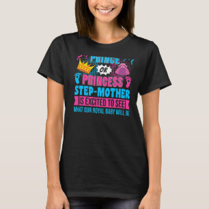 Prins of Princess Step Moeder Baby T-shirt