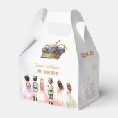 Prins prinses tweeling koninklijke verjaardag jong bedankdoosjes (Voorkant Zijde)