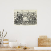 Prins Rupert in de Slag bij Edgehill Poster (Keuken)