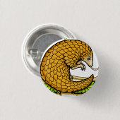 Prins van Button van Pangolins (Voorkant /achterkant)