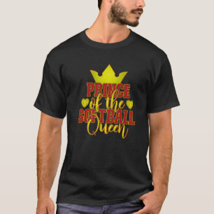 Prins van de Softball Queen Matching T-shirt