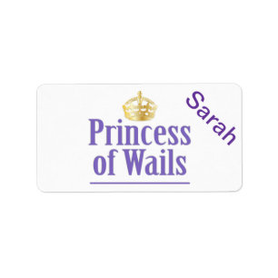 Prins van draadnagels / prinses van de nagels (Wal Etiket
