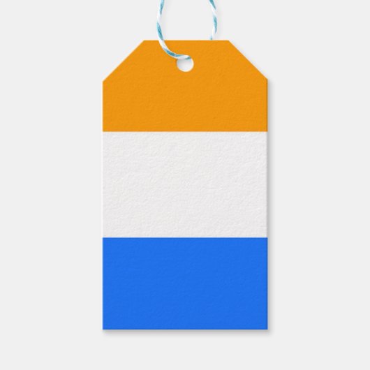 Prins vlag cadeaulabel (Voorkant)
