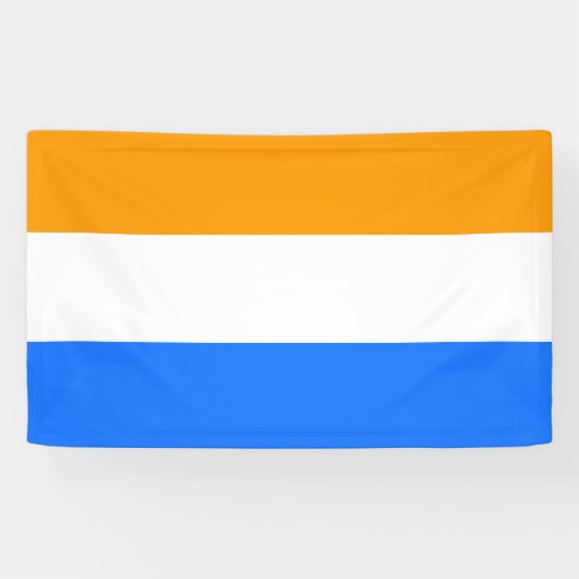 Prins Vlag Nederlands symbool Holland Spandoek (Horizontaal)