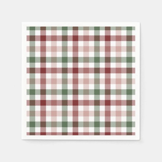 Prins voor kerstcadeautjes servet (Voorkant)