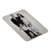 Prins William en familie dec 2017 gestileerd Magneet (Rechterzijde)
