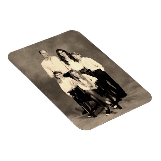 Prins William en familie dec 2023 gestileerd Magneet (Rechterzijde)