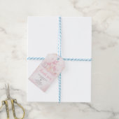 Prinses 4e verjaardagsfeestje voor Labels Cadeaulabel (Met Touw)