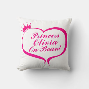 Prinses aan boord kussen