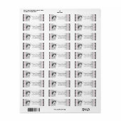  prinses Adresetiketten Etiket (Full Sheet)