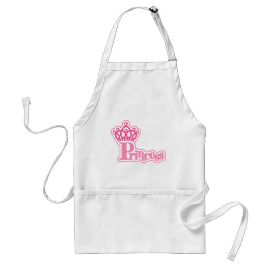 prinses apparel en geschenken standaard schort (Voorkant)