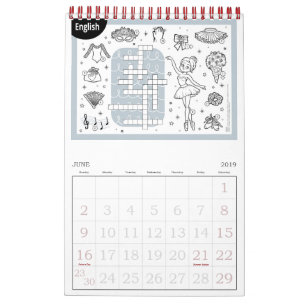 Prinses Ballerina Kalender