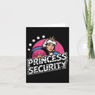 Prinses Beveiliging Verjaardag Papa & Kamp; Mam Jo Kaart