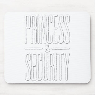 prinses beveiligingsteam vader & amp; moeder fami muismat