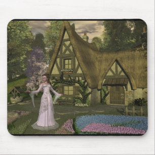 Prinses bij de Cottage Mousepad Muismat