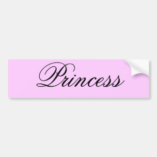 Prinses Bumpersticker