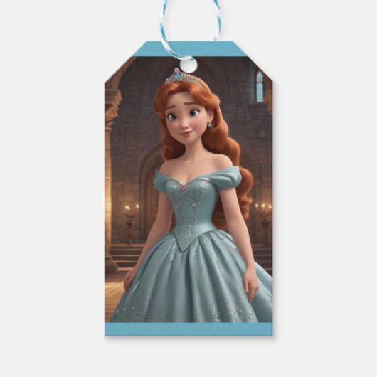  prinses cadeaulabel (Voorkant)