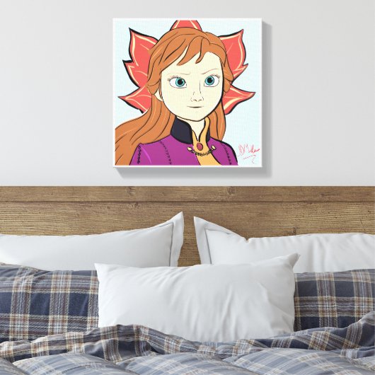 Prinses Canvas Muur Kunst (Insitu (Slaapkamer))