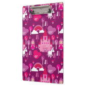 prinses castle en unicorn regenboog klembord (Links)
