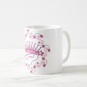 prinses Crown Koffiemok (Voorkant rechts)