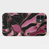 Prinses Cut Paradise Alcohol Ink iPhone Case (Achterkant (horizontaal))