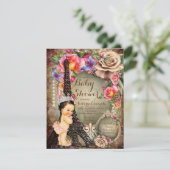  Prinses Eiffeltoren Baby shower Kaart (Staand voorkant)