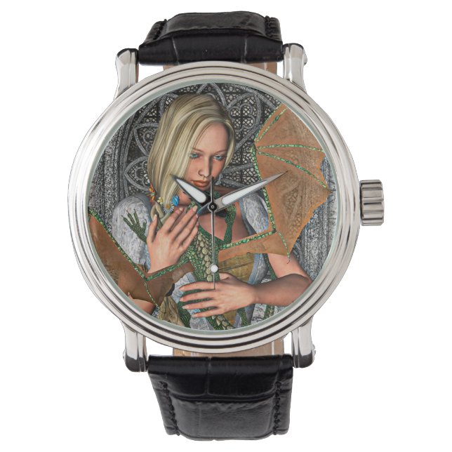 Prinses en Draak Horloge (Voorkant)