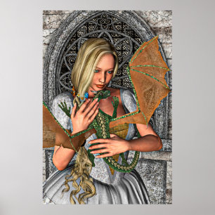 Prinses en Draak Poster