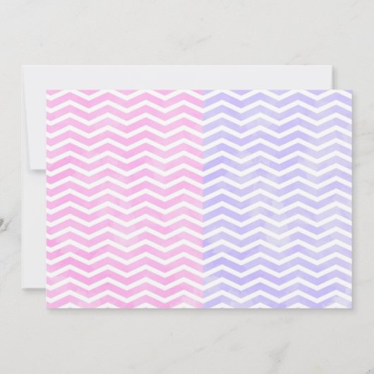 Prinses en eenhoorn gezamenlijke verjaardag uitnod kaart (Achterkant)