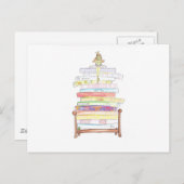 prinses en erwt briefkaart (Voorkant / Achterkant)