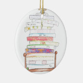 prinses en erwt keramisch ornament (Rechts)