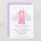 Prinses en Haar Magische Spiegel Kaart (Voorkant / Achterkant)