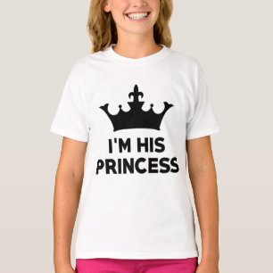 Prinses en prinses Shirten T-shirt