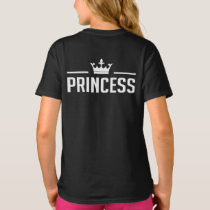 Prinses en prinses Shirten T-shirt