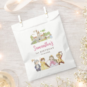 Prinses en Ridders Verjaardag Bedankzakje
