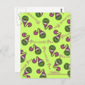 prinses erwt briefkaart (Voorkant / Achterkant)