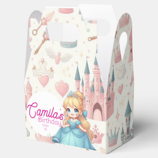 PRINSES GABLE BOX BEDANKDOOSJES (Geopend)