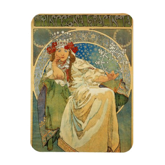 Prinses Hyacint foto magneet (Verticaal)