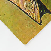 Prinses Hyacinth Poster door Alphonse Mucha Fleece Deken (Hoek)