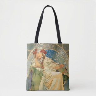 Prinses Hyacinth van Alphonse Mucha Draagtas