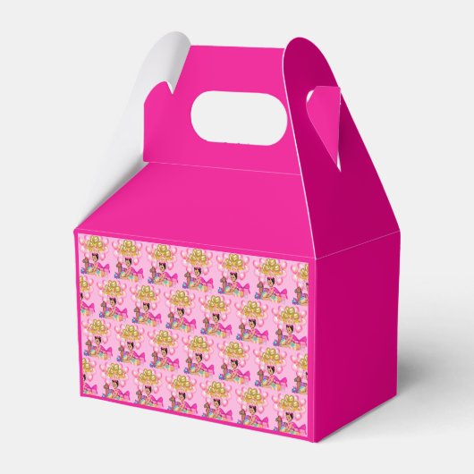 Prinses in Roze Bedankdoosjes (Voorkant Zijde)