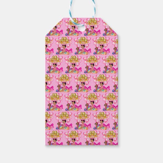 Prinses in Roze Cadeaulabel (Voorkant)