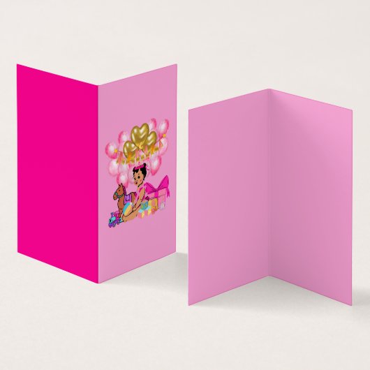 Prinses in Roze Kaart (Binnen en buitenkant)