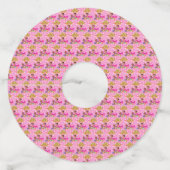 Prinses in Roze Wijnglaslabel (Voorkant)