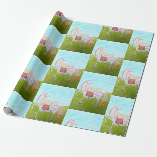 Prinses - Inpakpapier (Uitgerold)